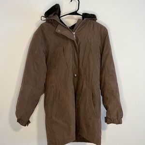 FITS-WRIGHT Women’s Brown‎ Jacket Size Medium
